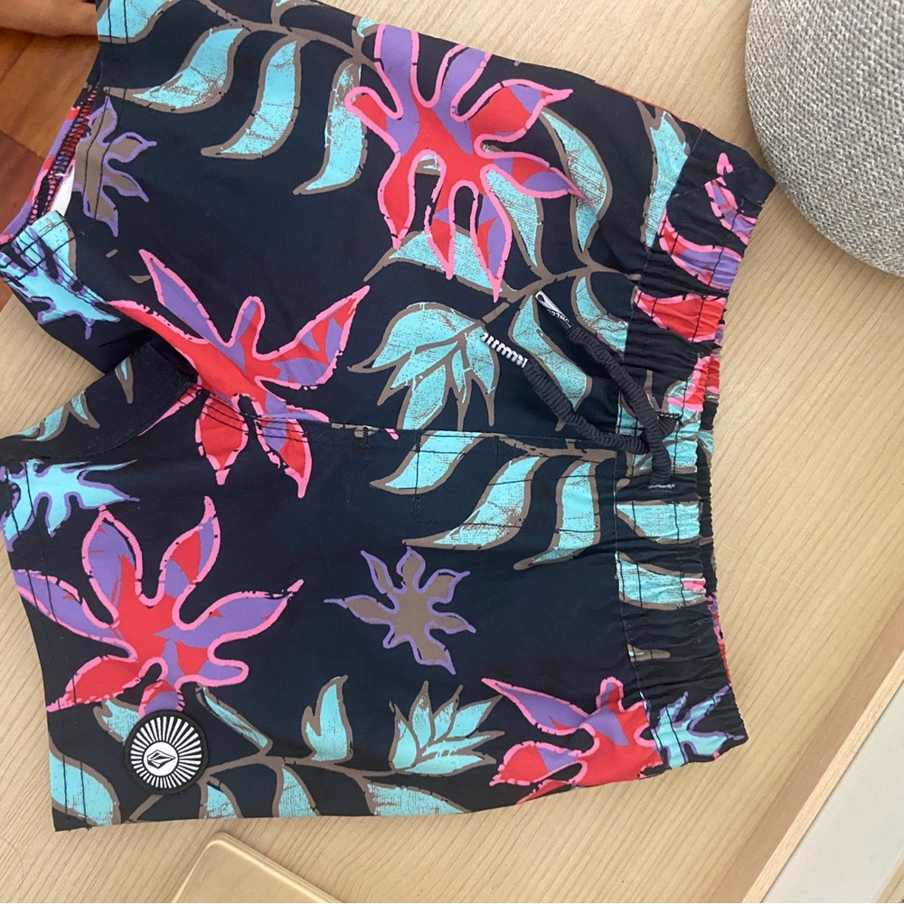 Floral Patterned Swim Shorts